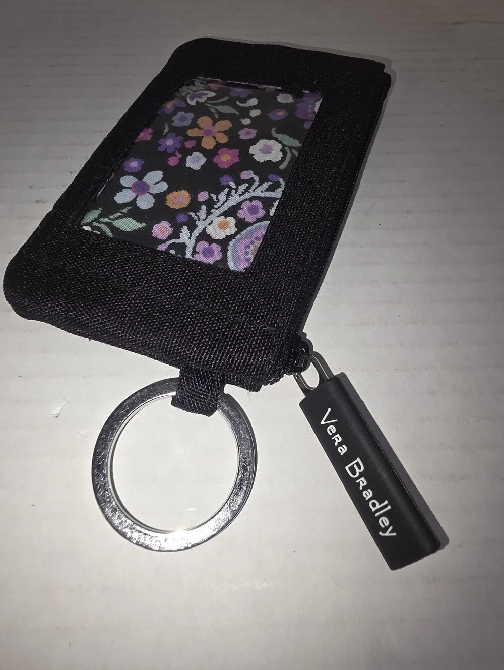 Vera Bradley Coin Purse Wallet Key Ring Small Accessory - Picture 3 of 4